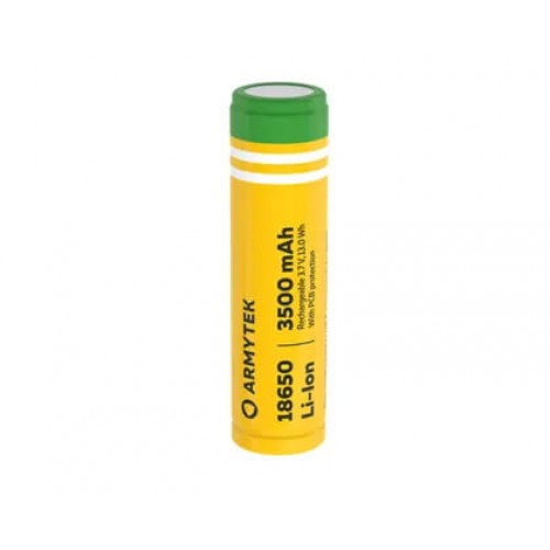 Аккумулятор Armytek 18650 Li-Ion 3500 мАч (защищенный) в Коломне