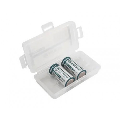 Аккумуляторные батареи RCR123 ARTELV 3.7V Li-Ion 750 mAh в Коломне