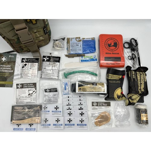 Военная тактическая аптечка RHINO RESCUE 25в1 в Коломне