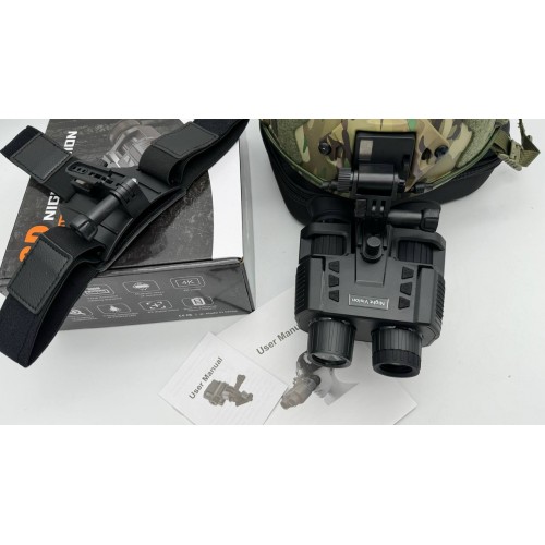 Прибор ночного видения NV-8000 v2.0 3D NIGHT VISION 4K VIDEO с адаптером на шлем в Коломне