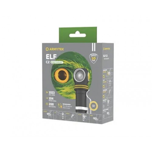 Мультифонарь Armytek ELF C2 Micro USB (теплый свет) в Коломне