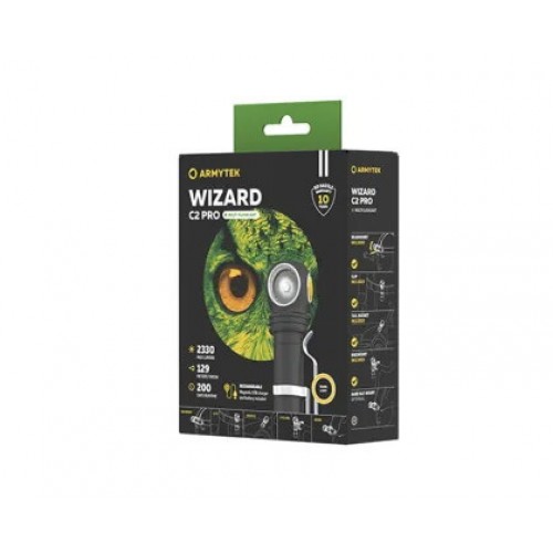 Мультифонарь Armytek Wizard C2 Pro Magnet USB (теплый свет) в Коломне