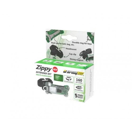Наключный фонарь Armytek Zippy Extended Set (Green Jade) в Коломне