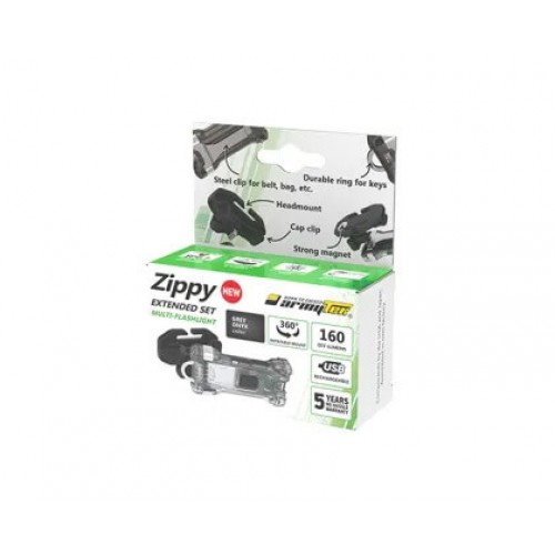 Наключный фонарь Armytek Zippy Extended Set (Grey Onyx) в Коломне