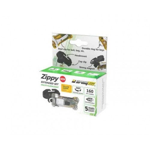 Наключный фонарь Armytek Zippy Extended Set (Yellow Amber) в Коломне