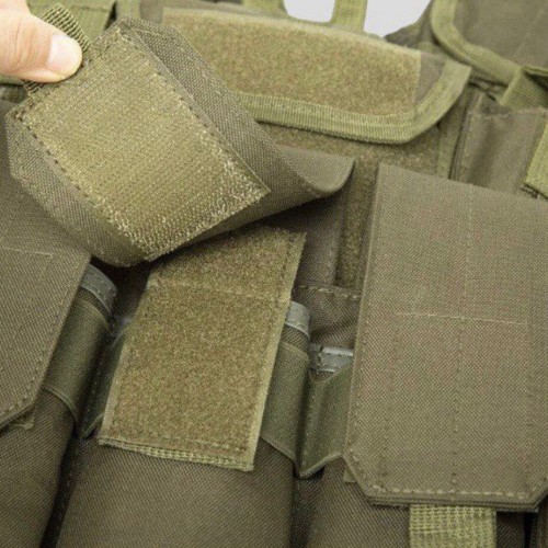 Тактический разгрузочный жилет «5 / пять карманов» с подсумками Tactical Molle Plate Carrier для съемных бронепластин в Коломне
