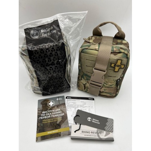 Военная тактическая аптечка “RHINO RESCUE” 30в1 в Коломне